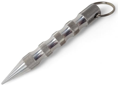 Generisch KUBOTAN 140-SR + 175-SR - Extra Grip Oberfläche, Made in Germany, 14cm oder 17,5cm für große Hände, Tactical Pen, Schlüsselanhänger Druckverstärker