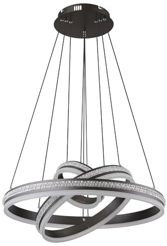 GLOBO Pendant Light Ceiling Light Pendant Light LED Dimmable Memory Remote Control Diameter 60 cm