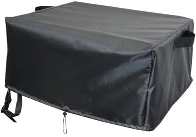 PUYEN 1 stücke wasserdichte Gas Pizza Ofen Abdeckung for C//o//z//z//e 90347 17 Zoll 420D Oxford Abdeckungen Im Freien BBQ Zubehör(58x58x28cm)