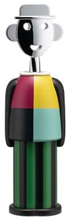 Alessi Alessandro M. Parade AM23A 30, Design Corkscrew, in AlkiPaper and Chromed Zamak, Multicolored