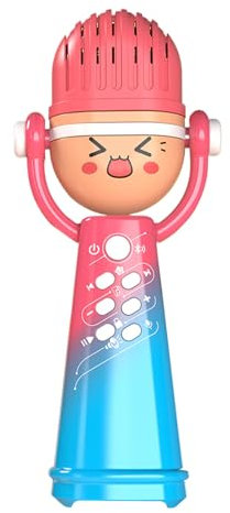 Hobngmuc Kids Microphone - Wireless Toddler Singing Microphones,Preschool Learning Activity, Educational Sensory Musical Toy For Party Travel