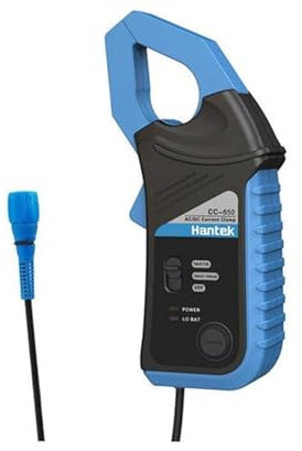 Stromzangenmessgerät Bandbreite 1mV/10mA 650A Oszilloskop-Multimeter Stromzangentester mit BNC-Anschluss