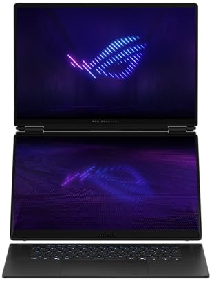 ASUS ROG Zephyrus Duo 16 GX651AR, Notebook con display 16 OLED Anti-glare, 120Hz,Touch Screen,Intel® Core™ Ultra 9 Processor 386H, RAM 32GB, 1TB SSD, WIN11 Home, Gray.