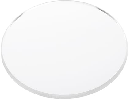 sourcing map Watch Crystal Glass Len Single Dome Round Clear Sapphire Glasses Watches Face Crystals Lens Replacement