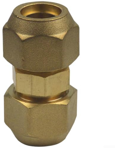 Raccord de tuyau en cuivre CVC sans soudure pour tuyaux de climatisation, joint à écrou épais, installation sans outil, tube en cuivre de 6 à 19 mm pour réparation CVC (16 mm)