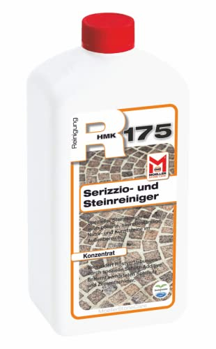 Moeller Stone Care - HMK R175 Serizzio - und Steinreiniger - 10 Liter - Spezielle Steinreinigung (Konzentrat) für alle, auch polierten, säurebeständigen Natursteine und Kunststeine im Aussenbereich.