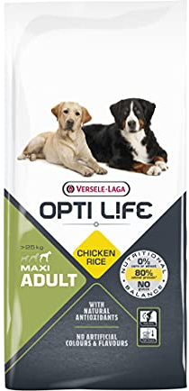 VERSELE-LAGA - Opti Life Adult Maxi - Trockenfutter für Hunde - Große Rassen - 12,5kg