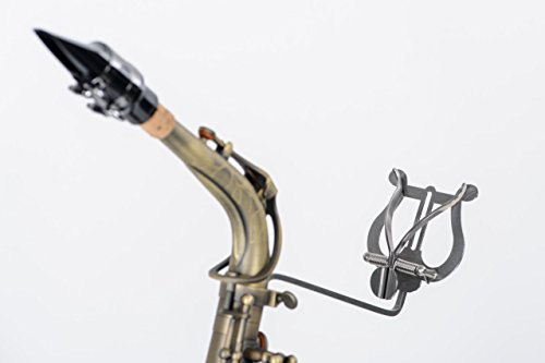 Lyra G581 für Saxophon, Marschgabel, Marschbuchhalter, Notenhalter aus Edelstahl