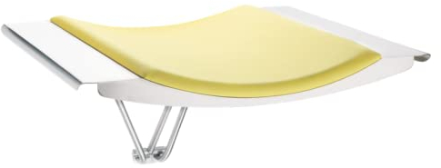 Franke Xinox Baby-Wickeltisch XINW601 Wandmontage aus Chromnickelstahl matt auf/zu klappbar