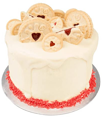 The Jammy Biscuit Cake| Delicious Handmade Cakes | Freshness Guaranteed | Baked Daily by Professional Bakers | For All Occasions | 7 Inch | Serves 14