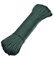 DonDon Corda Paracord in Nylon Lunga 30 Metri per bricolage e attività all'Aria Aperta Spessore 4 mm 7 Fili Verde Foresta