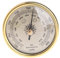 BIlinli 72mm Wandbehang Barometer 1070hPa Goldfarbe Rundes Zifferblatt Luftwetterstation