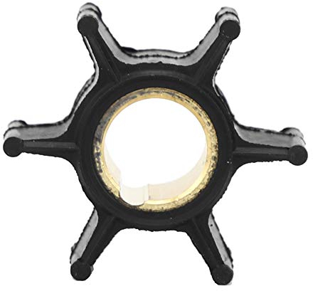 Gorgeri 38608418-3050 Wasser Pumpe Impeller, Außenbord Motor Wasser Pumpe Impeller Teil 386084 Passt für Evinrude Johnson 2-Takt 4-Takt 9.9-15hp, Außenbord Impeller, Außenbord Zubehör