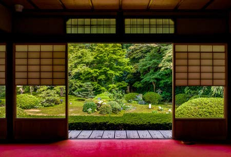 adrium Acryl-Bild 40 x 30 cm: Japanischer Tempel-Unrryu in Kyoto(92397712)