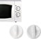 Folewr 2 unids universal microondas horno plástico carrete giratorio perilla temporizador interruptor de control nuevo