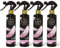 Ambar Perfums - Ambientador Spray Absorbe Olores Aire Limpio Especial Tejidos, ¡No mancha! Pack de 4 uds de 280 ml.