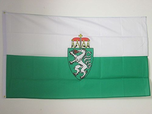 AZ FLAG - Flagge Steiermark - 90x60 cm - Steiermark Fahne 100% Polyester mit Messing-Ösen - UV-beständig - Vives Farben - 50g