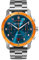 DeTomaso Venture Chronograph Limited Edition Blue ORANGE - Stainless Steel SI