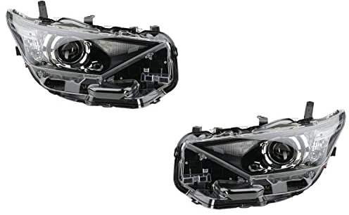 Johns, Scheinwerfer Halogen passend für Toyota Auris 09/15- Hir2 Set L R