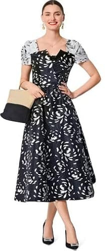 Burda Style Sewing Pattern B6042 Misses' Dress