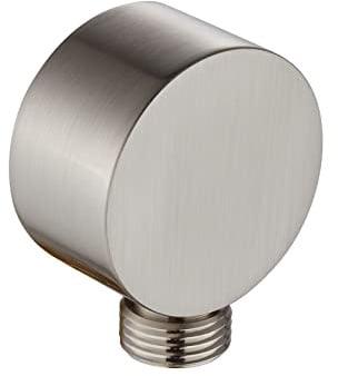 Heyalan Brass Round Handheld Shower Wall Supply Elbow Wall Mount Hose Connector for Shower Handheld Without Shower Hand and Hose Wall Elbow for Hand Shower