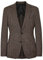 Cdkoke Hommes Blazer Pied de Poule Veste d'activité Banquet à Poches plaquées