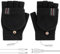 Flintronic USB Beheizte Handschuhe - Waschbares Heizung Stricken, Winter-Heiz, Volle und Halbe Hände, Warme Laptophandschuhe für Damen & Herren, Indoor und Outdoor, Schwarz