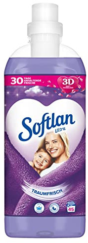 Softlan Ultra Weichspüler Traumfrisch 1L - langanhaltend frische und weiche Wäsche