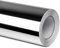 Folindo® Silber Chrom Autofolie (20€/m²) | 50 x 152 cm | Selbstklebende Luftkanal 3D Folie zur Auto Folierung | Blasenfrei