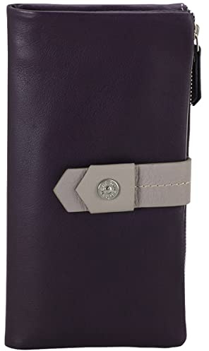 bruno banani Damen Portemonnaie/Geldbeutel Damen, Geldbörse, Geldbeutel, Scheintasche echt Leder