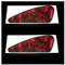 Mo&torrad Kraftstoff Tank Aufkleber wasserdichte Schützen Pads Aufkleber Für Ha&rley Sp&ortster XL 883 1200 Softail Dyna Bobber Motorrad Aufkleber