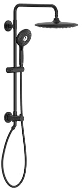 American Standard 24 Spectra Versa Shower System, Rain Head, Matte Black