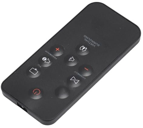 Télécommande de Remplacement pour Barre de Son Boost TV, Boutons Sensibles, Caractères Clairs, Accès Facile, Système de Haut-parleurs Durable, Télécommande pour Boost TV