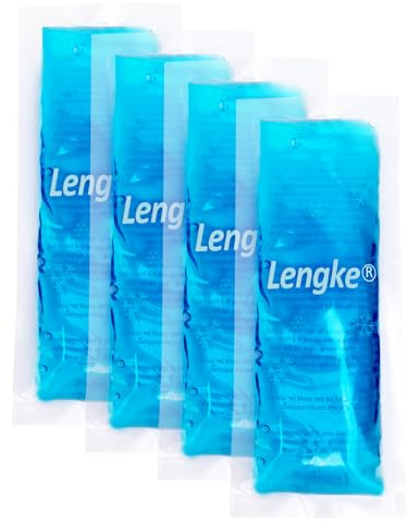 YOUSHARES 4 Paquets Poche de Glace en Gel Réutilisables pour Trousse Isotherme Insuline - Pochette de Gel Froid pour Sac Isotherme Insuline, Glaciere Seringue Insuline Isotherme Medicament