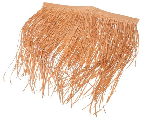 VOSAREA Toit De Chaume Artificiel Toit De Chaume Décoratif Faux pour Jardin Intérieur Extérieur Utilisation Facile