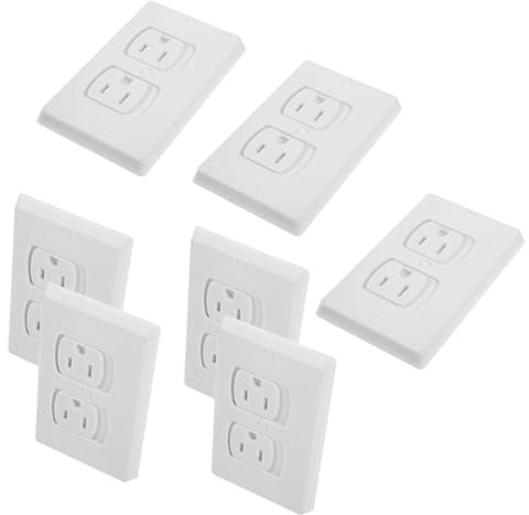 ifundom 10piezas Protección De Enchufes Tapa Enchufe De Pared Seguridad Para Cubre Eléctricas Unidades