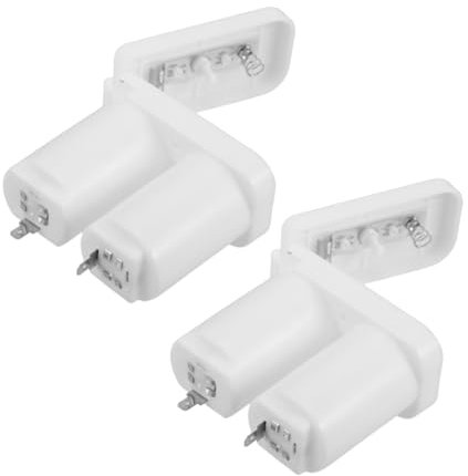 GOOHOCHY 2pcs Heater Battery Case for Water Heater Plastic Battery Box Easy Install Broad Compatibility