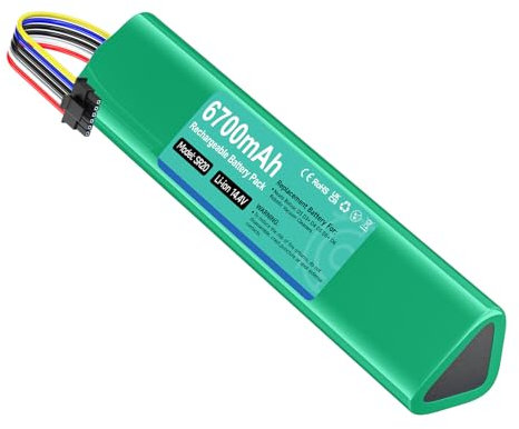 14.4V/6700mAh Li-Ion Ersatzakku für Neato Botvac Connected D7, Neato Botvac D6, Neato Botvac D5+, Neato Botvac D5, Neato Botvac D3+, Neato Botvac D3 Staubsauger Roboter