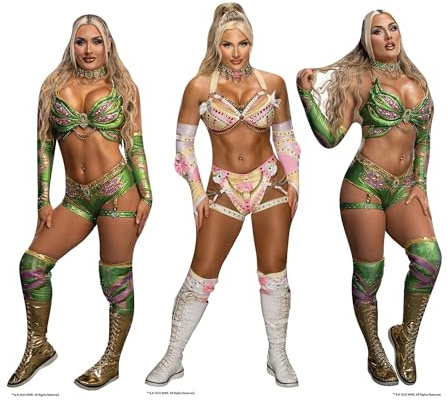 Star Cutouts SC4610 WWE Tiffany Stratton Rising Star Shelf Top Cardboard Cutouts 32cm – Wrestling Party Decoration, Display & Fan Gift