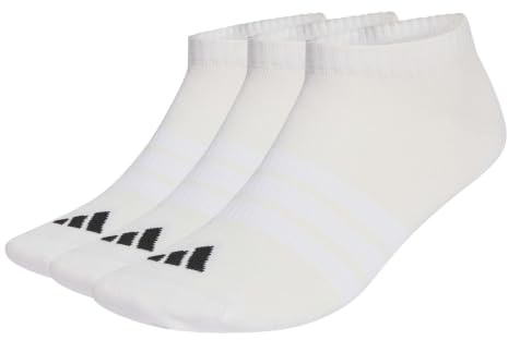 adidas Unisex THIN&LIGHT ESSENTIALS LOW CUT SOCKEN 3ER-PACK | Low-Cut Socken mit Fußgewölbeunterstützung für zusätzlichen Komfort.