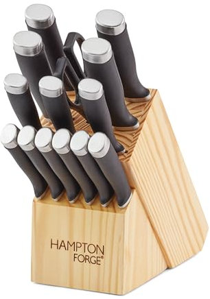 Hampton Forge Epicure HMC01B109A Messer-Set, 15-teilig