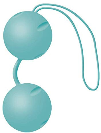 JOYDIVISION Joyballs Trend-DUO, Originale Liebeskugeln in Mint grün, Beckenbodentrainings-Kugeln aus Silikomed