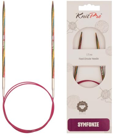 KnitPro Symfonie Fixed Circular Needles 10 (25cm) | 3.75mm