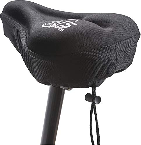 Sattelbezug Gelüberzug für den Fahrradsitz - Sattelbezüge KT-Sports Fahrradsattel Überzug - Der bequemste Fahrradsitz. Der beste Gelüberzug für den Fahrradsattel, weite und große passend für Mountainbike