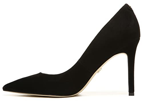 Sam Edelman Women's Hazel Pump, Black Suede, 2 UK