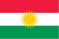 Flagge 90 x 150 : Kurdistan