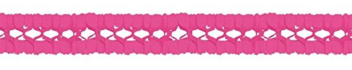 Everflag Girlande Pink 4m lang, hochwertige Qualität