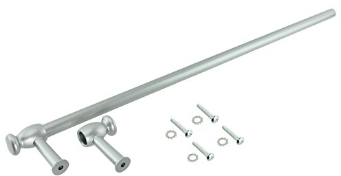 Spares2go cortado a tamaño de tirador de puerta/toallero para Hotpoint horno Cookers (plata)