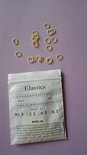 Dental kieferorthopädischer Latex Elastiken,2.5oz 1/4inch,O-Ringe,Intraoral/Extraoral,orthodontic latex elastics,CE/FDA