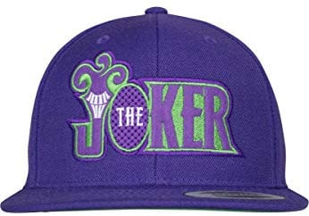 MERCHCODE Joker Damen/Herren Snapback Kappe Batman Unisex Baseball-Cap Erwachsene, Purple, One Size